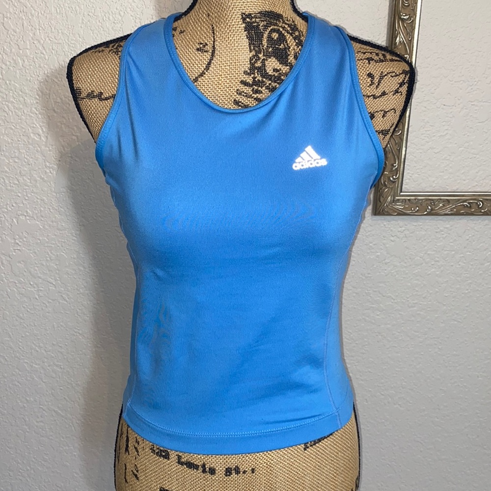 Adidas Crop Tank Top Size Large